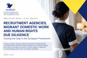Agences de recrutement, travail domestique migrant et diligence raisonnable des entreprises